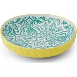Miska Mikasa Coupe žluto-modrý geometrický vzor 21 cm, kamenina