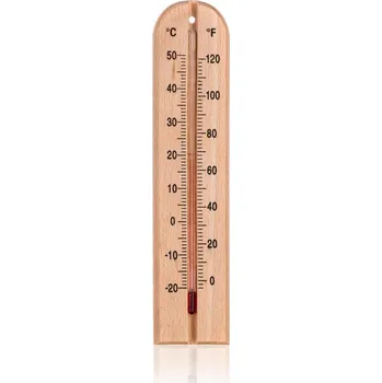 Meteostanice Banquet Teploměr 20cm dřev.světlý