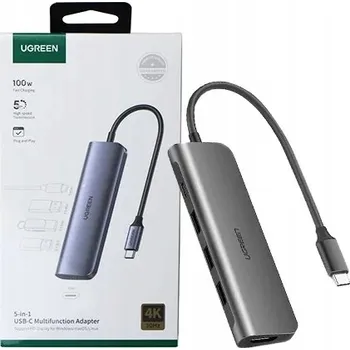DOKOVACÍ STANICE UGREEN USB-C USB-A HDMI MULTIFUNKČNÍ ADAPTÉR 5v1