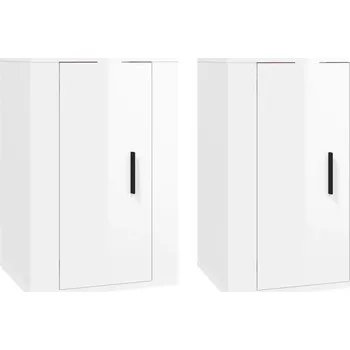 Televizní stolek Televizní stolek bílý 40x34,5x60 cm