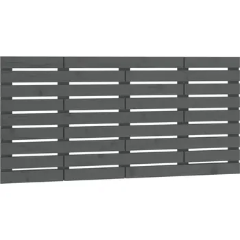 Čelo postele borovice šedé 146x63 cm