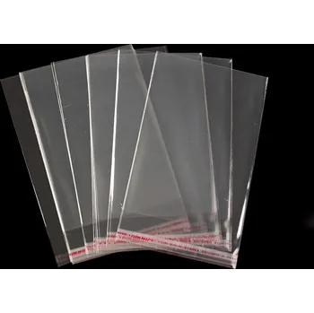 Obalový materiál PP sáček s lepicí klopou 10x14 cm Varianta: transparent, Balení: 100 ks