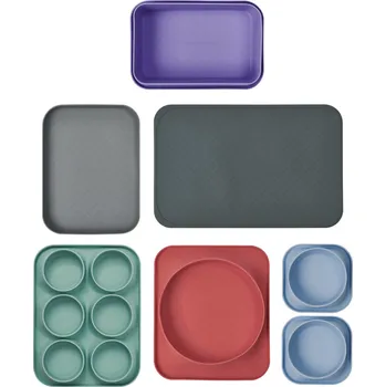 Plech na pečení MasterClass Silikonová sada na pečení 7 dílů, nejoblíbenější tvary 34,5 x 22,5 cm | 23,5 x 15,5 cm | 20,5 cm | 12 cm | 24 x 18,5 cm