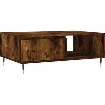 Konferenční stolek Konferenční stolek dubový 90x60x35 cm, barva: kouřová