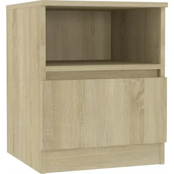 Noční stolek Noční stolek dub sonoma 40x40x50 cm - robustní, praktický, stylový