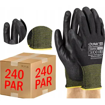 Pracovní rukavice Rukavice JURAV 240 párů Pracovní dílenské rukavice velikost 10-XL (240 párů)