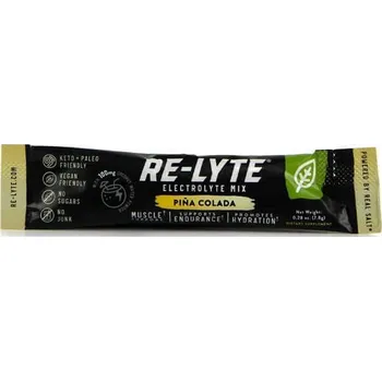Iontový nápoj Redmond | Re-Lyte® Hydration Elektrolyty - Piňa Colada Obsah: 1 sáček (dávka) poměr: 810 mg sodíku, 400 mg draslíku, 50 mg hořčíku