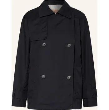 Dámský kabát Max Mara The Cube Dámský Trenčkot Zeno, tmavě modrá, 40