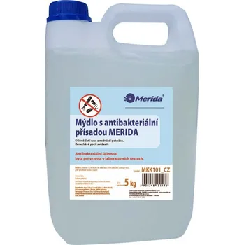 Mýdlo Tekuté mýdlo Merida s antibakteriální přísadou, 5 kg