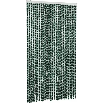 Síť proti hmyzu Závěs proti hmyzu 118x220 cm, zeleno-bílá