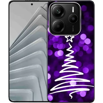 Pouzdro na mobilní telefon Gelový kryt mmCase na Xiaomi Redmi Note 14 5G - stromek