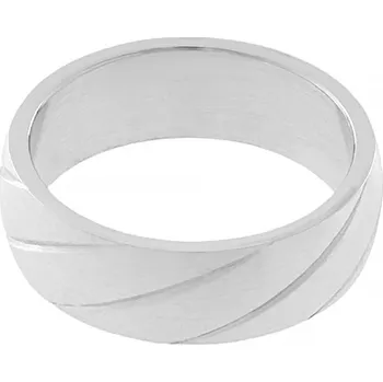 Prsten Nerezový prsten 5715 (velikost 53) - stříbrné barvy - SRI.5715.. size53