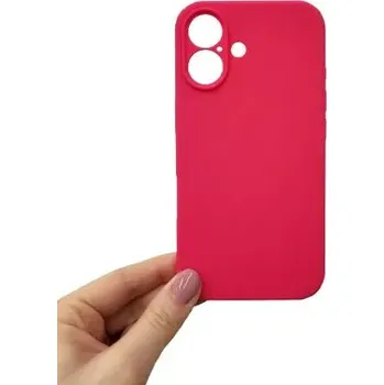 Pouzdro na mobilní telefon Pouzdro Vennus case Silicone Lite iPhone 16 Fuchsia