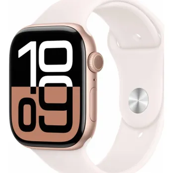 Chytré hodinky Chytré hodinky Apple Watch 10 GPS 46mm S/M, růžové zlato