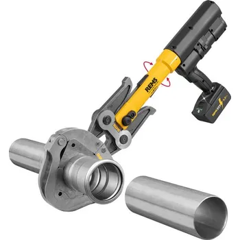 Krimpovací kleště REMS Akku-Press XL Radiální Lis 45 kN 22 V ACC Basic-Pack Z7, 579014, pr. 64-108 mm (REMS 579014 Akumulátorový radiální lis 45 kN pro výrobu lisovaných spojení XL Ø 64 – 108 mm, Ø 2½ – 4")