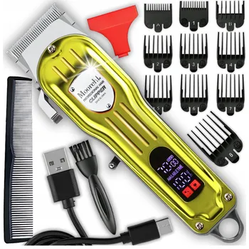 Strojek na vlasy PROFESIONÁLNÍ STŘÍHACÍ STROJEK NA VLASY A VOUSY, ZASTŘIHOVAČ, SADA, VÝKONNÝ