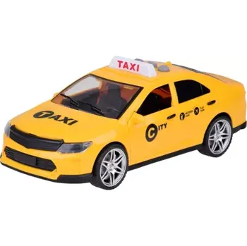 autíčko Auto Taxi žluté + zvuk, světlo