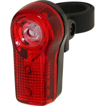 Cyklosvítilna blikačka MAXBIKE JY-173A zadní, 2+1 dioda