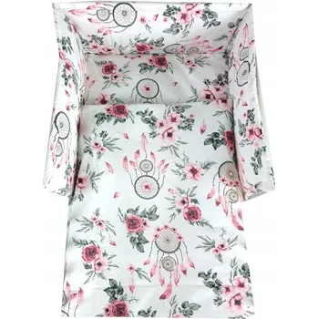 Povlečení Sada povlečení kolorowesny 100 x 135 cm bílá