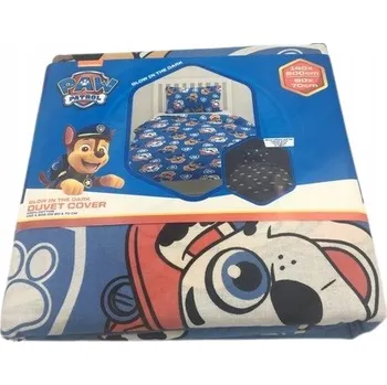 Povlečení Tlapková patrola Povlečení svítící ve tmě 140/200cm 60/70cm