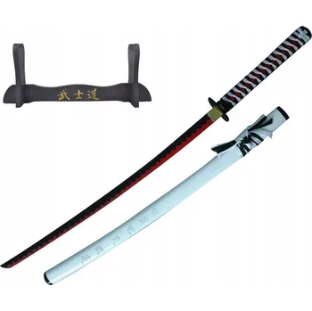 Replika zbraně BÍLÝ SAMURAJSKÝ MEČ KATANA HIT 4KM107-410