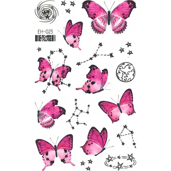 Odstranitelné tetování Omyvatelné tetování pro děti MOTÝLI EH023