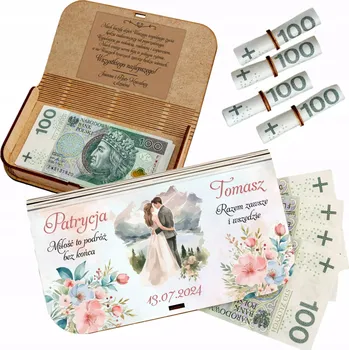 Obraz Krabička na peníze svatba přání svatební dárek svatba svatební hostina suvenýr