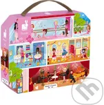 Puzzle Škola baletu v kufríku 100 ks - Janod Janod