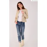 Koženková bunda Escandelle Paris 3188 barva: béžová, velikost: S