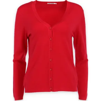 Dámské oblečení Damod 1255/19038 prop.svetřík barva: červená, velikost: L/XL