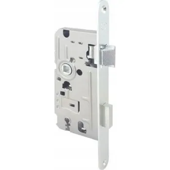 zadlabací zámek Zámek 72/50 na klíč 110 pro dřevěné dveře DOM POLSKA pravý, čelo 220mm