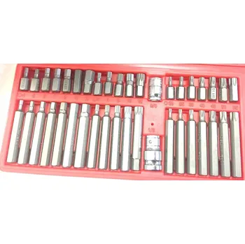 Klíč TORX a imbusové klíče, sada 40 ks, OCEL CrV [2781]