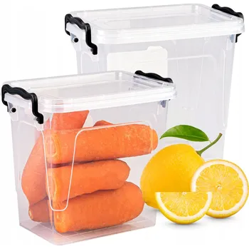 Dóza na potraviny Plastová dóza do lednice pro uchovávání potravin