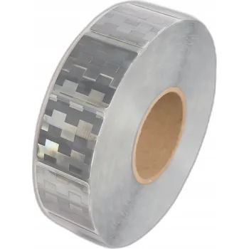 Reflexní konturová páska segmentová. Avery USA, čtverečky