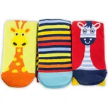 Pidilidi Veselé ponožky Funny 3 ks Zvířátka Vel. 23-26