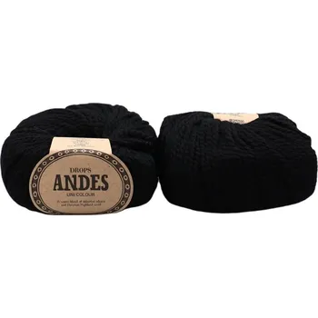 Drops Andes Uni 8903 černá