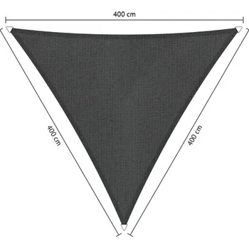 Slunečník Lazy Momo Sluneční Trojúhelník shadow - 4,0 x 4,0 x 4,0 m Barva: Cool šedá