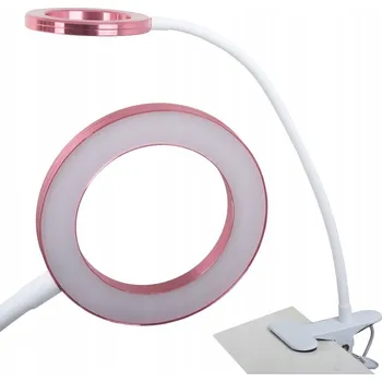 Lampička LAMPIČKA 24 LED NA STŮL S KLIPSEM, FLEXIBILNÍ RAMENO, KOSMETICKÁ