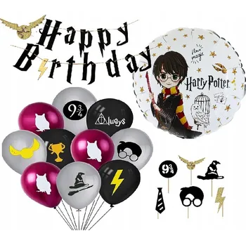 Balónek Sada BALÓNKŮ Harry Potter k narozeninám