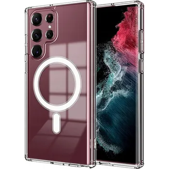 Pouzdro na mobilní telefon Zadní Kryt AligatorShield pro Samsung Galaxy S22 Ultra bezbarvý