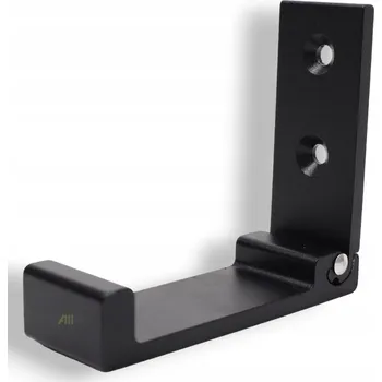 Věšák Skládací černý věšák na kabáty s lamelami do předsíně