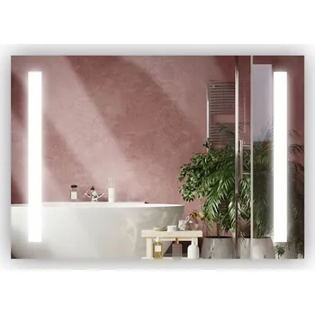 Zrcadlo ZRCADLO Zrcadlo do koupelny s podsvícením POSEIDON 60x100 cm