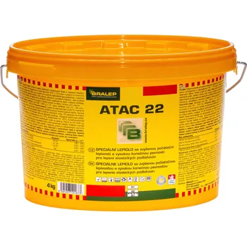 Průmyslové lepidlo Bralep Disperzní lepidlo na vinyl, PVC a linoleum Bralep ATAC 22 - 12 kg - 1 rok na vrácení + DOPRAVA ZDARMA k Vám i zpět