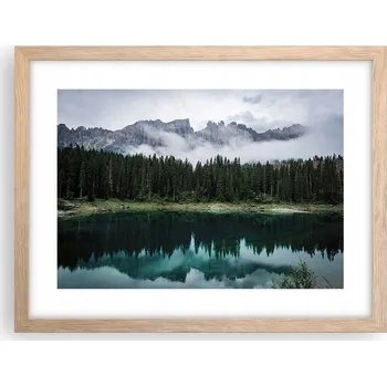 Obraz Obraz plakát v rámu světlý dub do obýváku 40x30 krajina foto na zeď