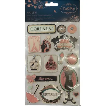 samolepka Klasické Samolepky Craft Shop 2 ks