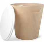 UMBRA stolek WOODROW bílý - dřevěný