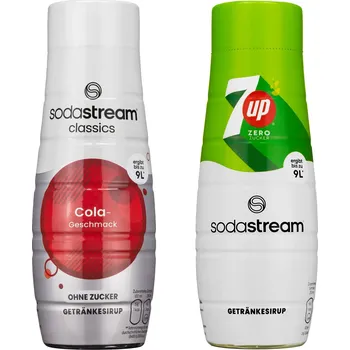 Výrobník sody SIRUPY SODASTREAM COLA ZERO 7UP FREE BEZ CUKRU