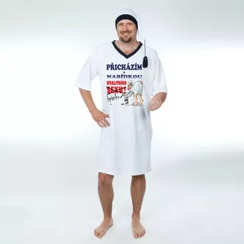 Dámská noční košile Noční košile Přicházím s nabídkou - velikost XXXL