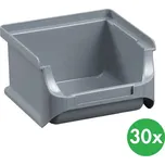 Allit Plastové boxy PLUS 1, 102 x 100 x 60 mm, šedé, 30 ks 998521
