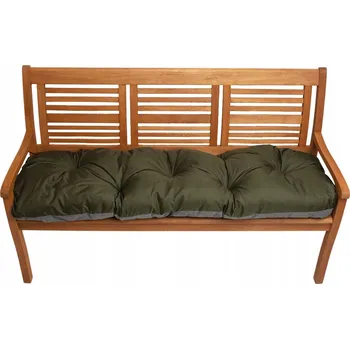 Podsedák Polštář na zahradní lavici 120x50 cm, sedák, zelený / Setgarden